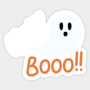 Hey! Booo!! Sticker